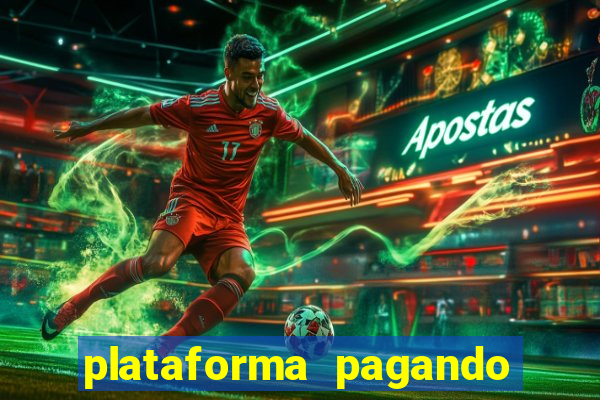 plataforma pagando bonus no cadastro